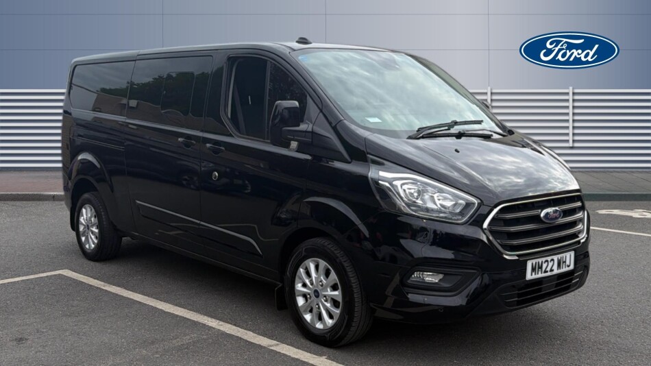 Ford Transit Custom 300 L2 Diesel Fwd 2.0 EcoBlue 130ps Low Roof D/Cab Limited Van